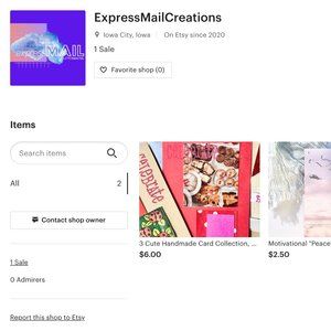 Check out my friend's Etsy Shop!